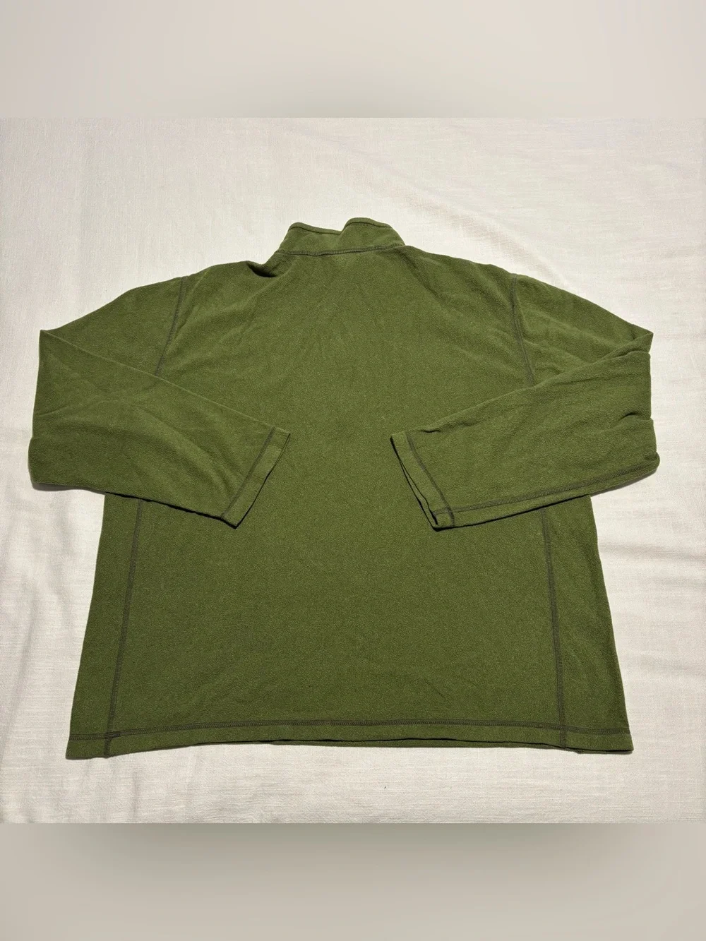 Men’s The North Face Fleece 1/2 Zip Pullover | Green | Size XL